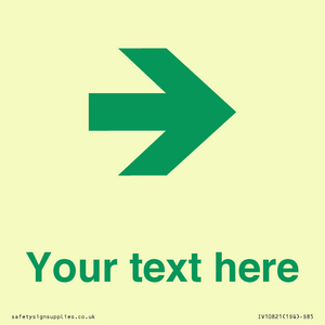 Custom Safe Condition inverse: Green right arrow